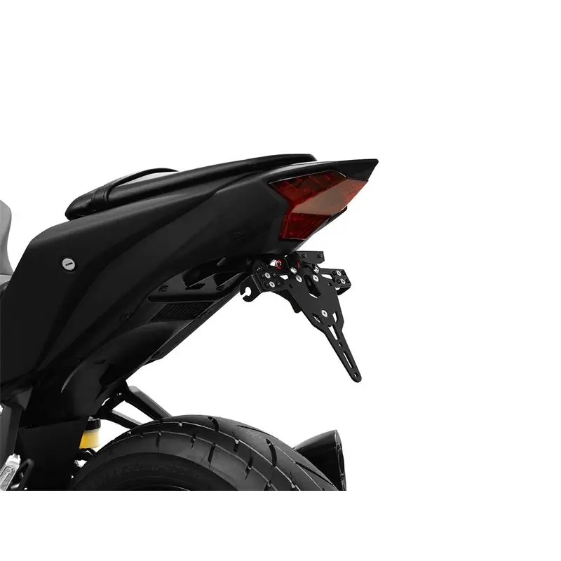 Begrenztes Angebot ZIEGER Pro Kennzeichenhalter passend für Yamaha YZF-R3 / MT-03; Baujahre: 2019-2021