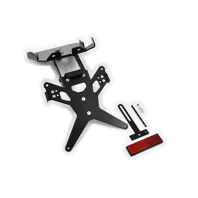 Versand Am Gleichen Tag ZIEGER X-Line Kennzeichenhalter passend für Ducati Monster 796 / 1100 / EVO; Baujahre: 2009-2014