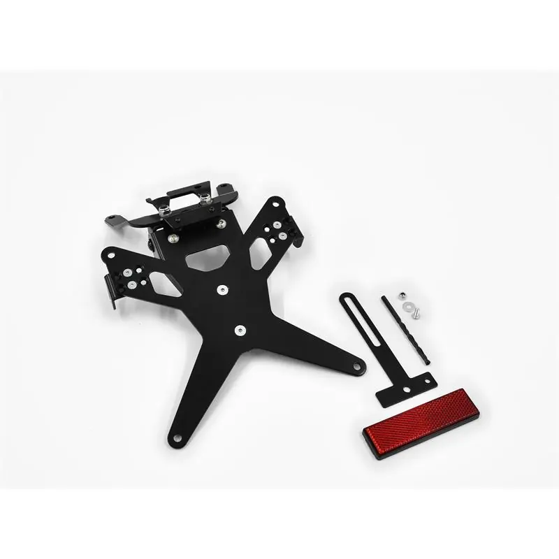 Geprüft ZIEGER X-Line Kennzeichenhalter passend für Kawasaki Versys 650; Baujahre: 2010-2014