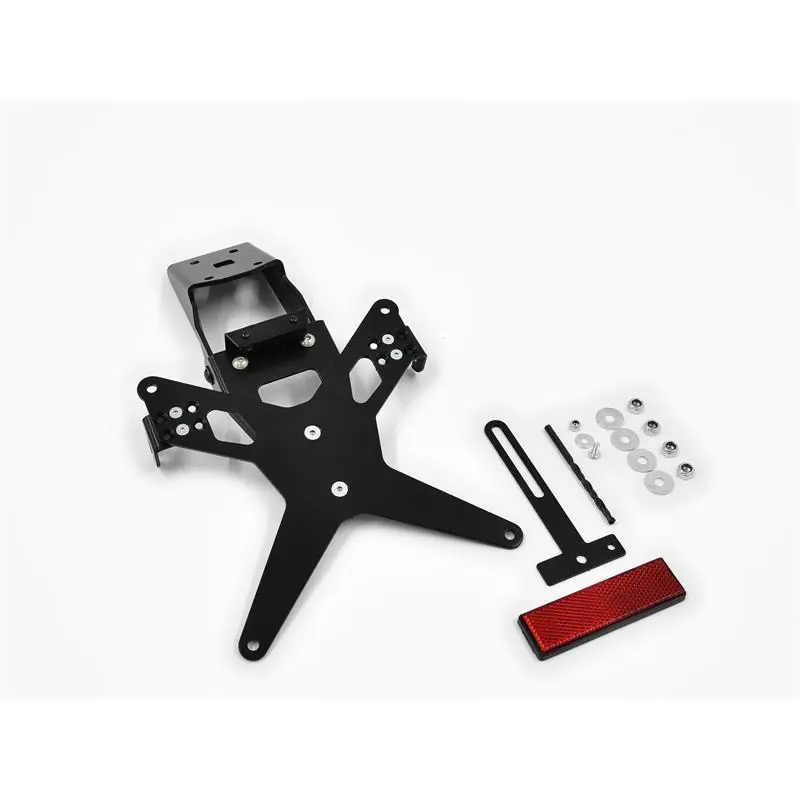 Markenware ZIEGER X-Line Kennzeichenhalter passend für Kawasaki Z1000 / SX; Baujahre: 2010-2016