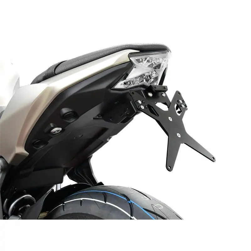 ZIEGER X-Line Kennzeichenhalter passend für Kawasaki Z650 / Ninja 650; Baujahre: 2017-2022 Geprüft
