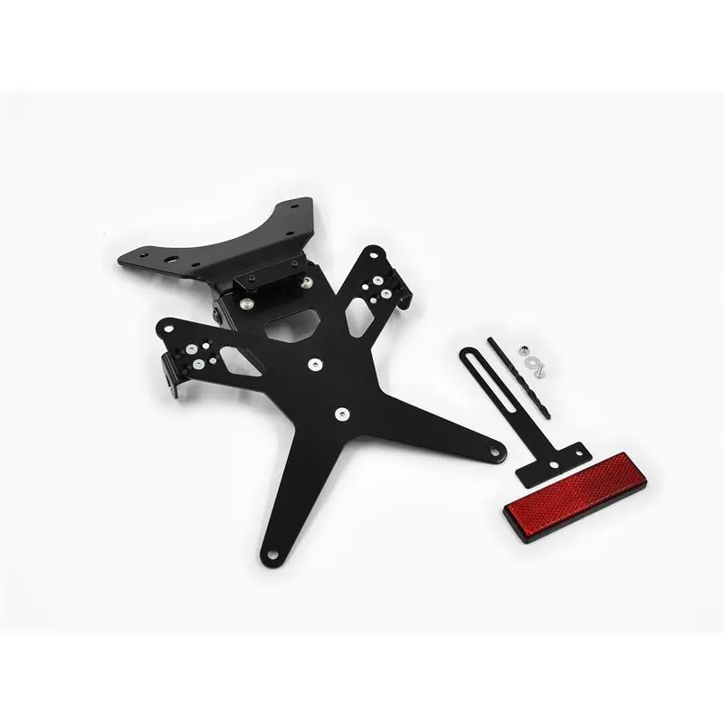 Sale ZIEGER X-Line Kennzeichenhalter passend für Kawasaki ZX-10R; Baujahre: 2006-2007