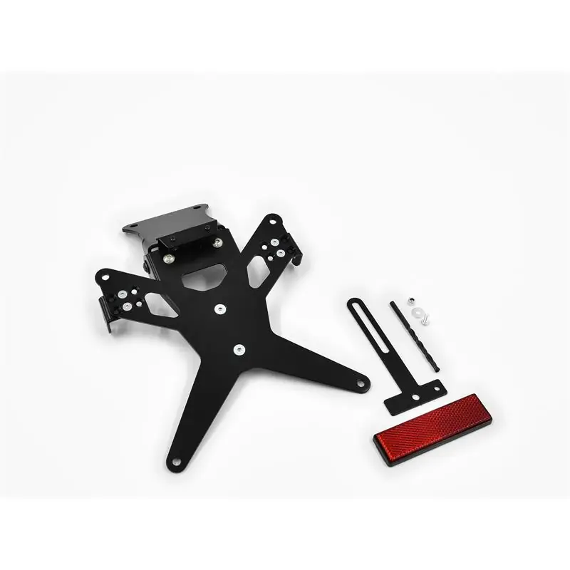 Neue Kollektion ZIEGER X-Line Kennzeichenhalter passend für Kawasaki ZX-6R; Baujahre: 2005-2006