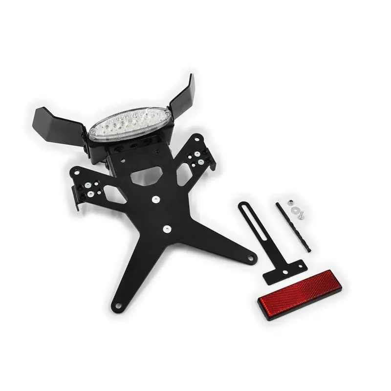 Begrenztes Angebot ZIEGER X-Line Kennzeichenhalter passend für Kawasaki ZX-6R; Baujahre: 2007-2008