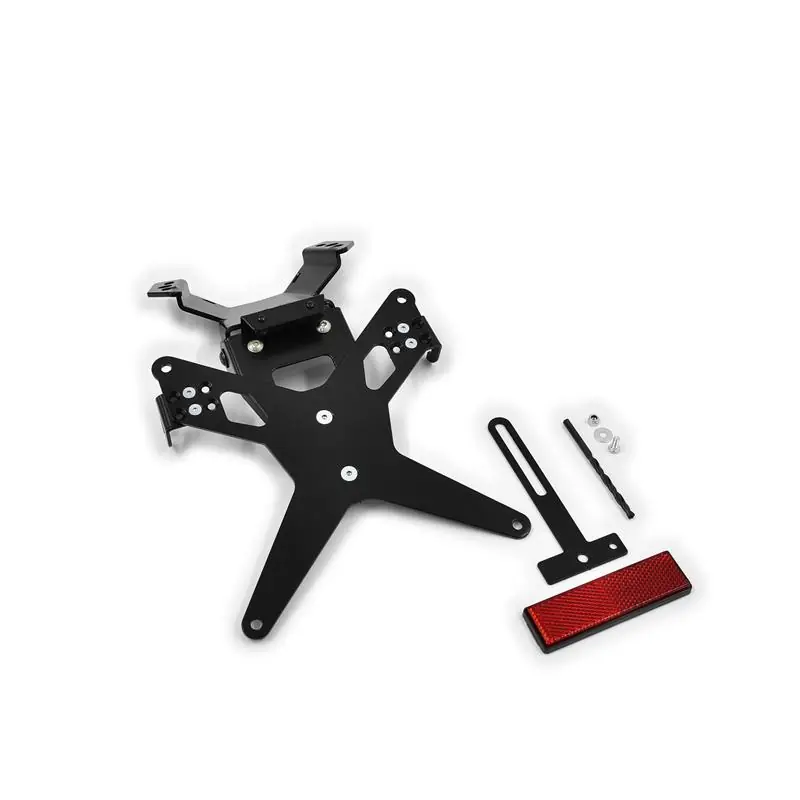 ZIEGER X-Line Kennzeichenhalter passend für MV Agusta Brutale 675 / 800 / RR; Baujahre: 2012-2016 Zertifiziert