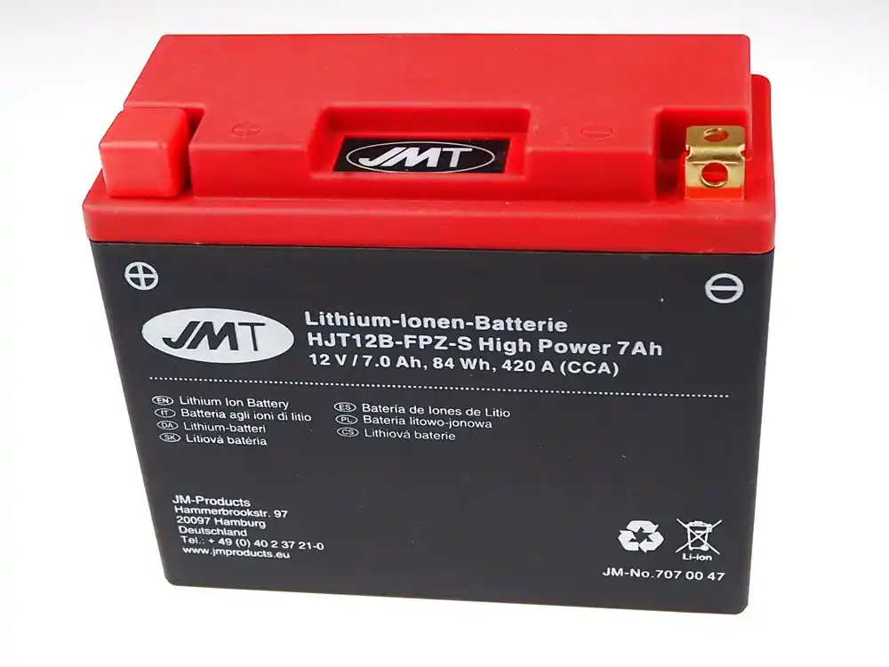 Batterie Lithium-Ionen HJT12B-FPZ-S 12V / 84 Wh Nylongehäuse Versand Am Gleichen Tag