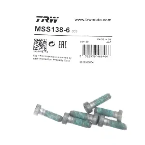 TRW Lucas Bremsscheibenschrauben-Satz MSS138-6 (M6 x 1,00 x 20 x 24 mm) passend für BMW 6 Stk Direktkauf