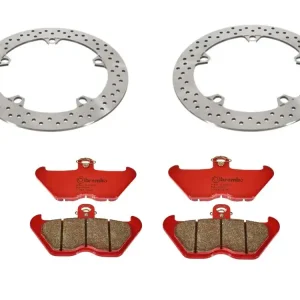 Set Brembokit Bremsscheiben und Beläge vorn passend für BMW R 1200 C 259C / R2C (Bj.97-01) Markenprodukt
