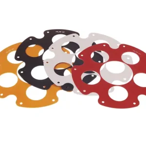 passend für Ducati Kettenrad Stealth Blende 39 bis 47 Zähne - (525) Blende / Inlay gold schwarz rot Begrenztes Angebot