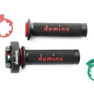 Must-Have Gasgriff XM2 schwarz Domino Paar passend für Yamaha YZF-R1 1000 (Bj.2015-2017)