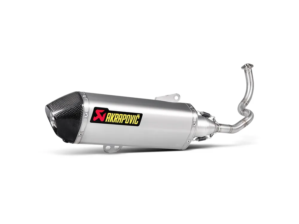 Top-Preis Akrapovic Racing Roller-Auspuffanlage passend für Honda SH 125 / 150 ABS; Baujahre: 2013-2016