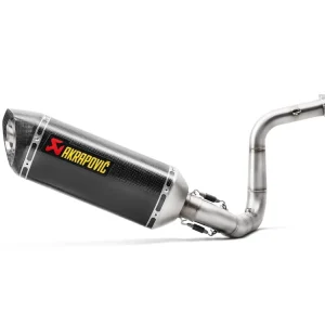 Markenware Akrapovic Racing Auspuffanlage Carbon passend für BMW G 310 GS ABS / G 310 R ABS; Baujahre: 2016-202