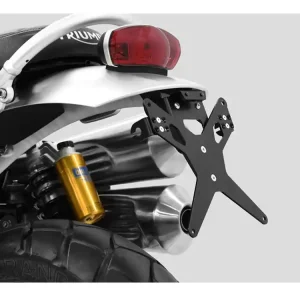 ZIEGER X-Line Kennzeichenhalter passend für Triumph Scrambler 1200 XC XE Baujahre: 2018-2022 Expressversand