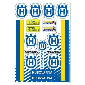 Universal-Aufkleber Set von BlackBird Racing - passend für Husqvarna Vintage 56V00 Sonderangebot