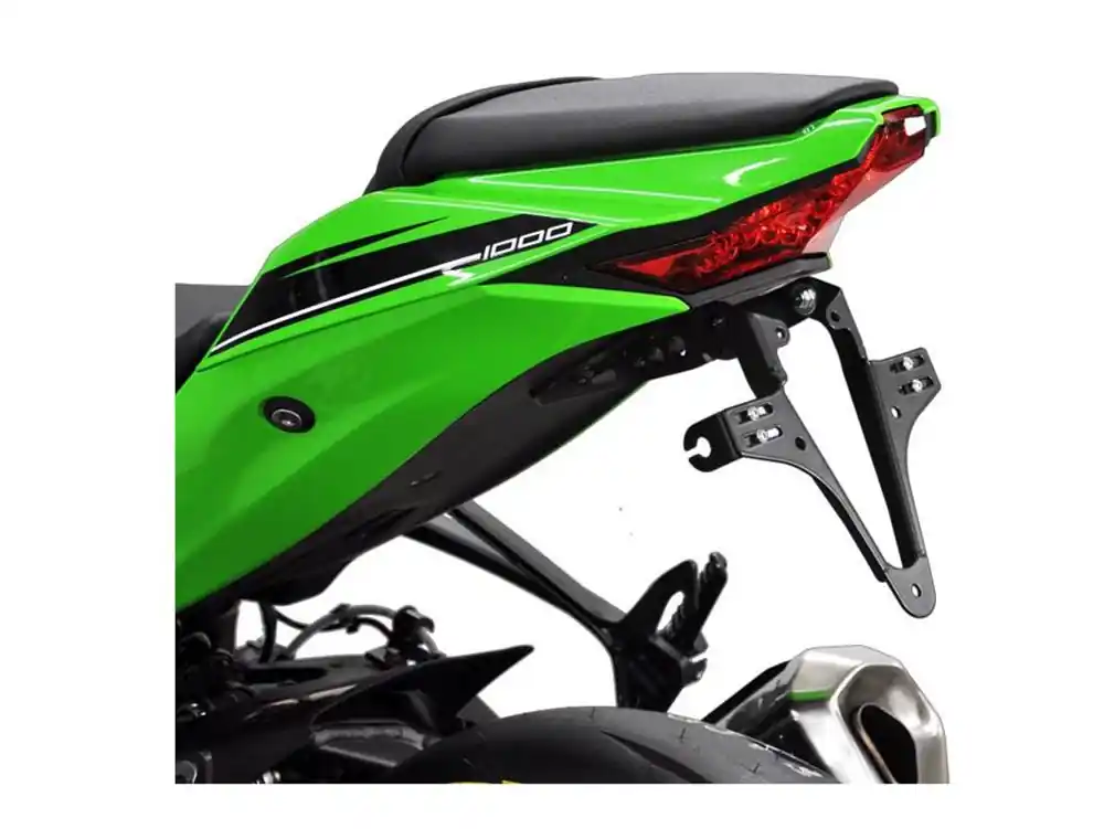 ZIEGER X-Line Kennzeichenhalter passend für Kawasaki ZX-10R; Baujahre: 2016-2022 Versand Am Gleichen Tag