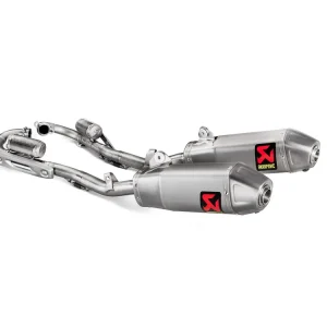 Günstig Akrapovic Evolution Auspuffanlage Titan passend für Honda CRF250 R/RX; Baujahre: 2018-2021