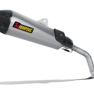 Akrapovic Slip On Schalldämpfer Titan passend für Triumph Tiger 800 XC/XR/XRX/XCX; Baujahre: 2011-20 Abverkauf