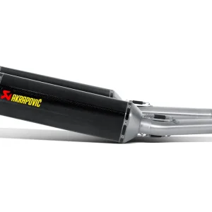 Akrapovic Slip On Schalldämpfer Carbon passend für Suzuki GSX-R 1300 Hayabusa; Baujahre: 2008-2017 Kostenloser Versand