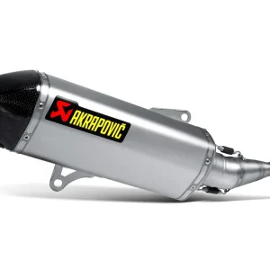 Preiswert Akrapovic Slip On Schalldämpfer Edelstahl passend für Yamaha X-City 250 / X-Max 250; Baujahre: 2007-