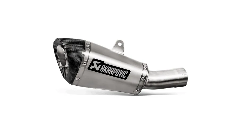 Akrapovic Slip On Schalldämpfer Titan passend für Honda CB1000R (Typ SC80); Baujahre: ab 2018 Neue Kollektion