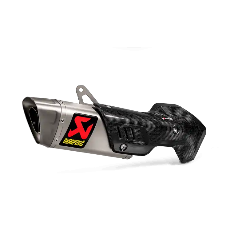 Günstig Akrapovic Slip On Schalldämpfer Titan passend für Ducati Multistrada 1200 / S / 1260 / S; Baujahre: