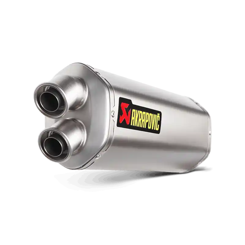 Markenware Akrapovic Slip On Schalldämpfer Titan passend für Honda CRF1000L Africa Twin / Adventure Sports; Bj.
