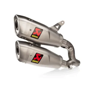 Akrapovic Slip On Schalldämpfer Titan passend für Ducati Monster; Baujahre: ab 2021 Letzte Chance