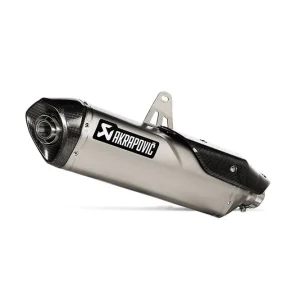 Akrapovic Slip On Schalldämpfer Titan passend für Triumph Tiger 900 / GT / Rally / Baujahre: ab 2020 Gratis Versand