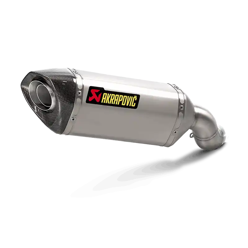 Billig Akrapovic Slip On Schalldämpfer Titan passend für Kawasaki Z900 (ZR900F); Baujahre: ab 2020