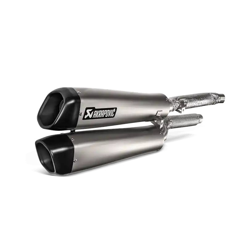 Letzte Chance Akrapovic Slip On Schalldämpfer Titan passend für Triumph Scrambler 1200; Baujahre: 2019-2020