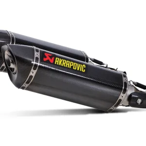 Akrapovic Slip On Schalldämpfer Carbon passend für Ducati Monster 1100 / 1100S / 696 / 796 / 765; Bj Preisknaller
