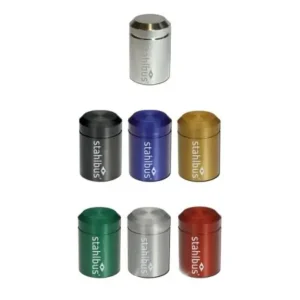 Kostenloser Versand Stahlbus Ventilkappe Staubschutzkappe Groove für Entlüftungsventil