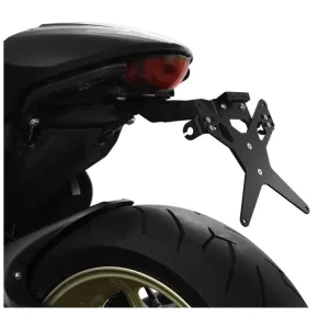 Billig ZIEGER X-Line Kennzeichenhalter passend für Ducati Scrambler 800 Baujahre: 2017-2023