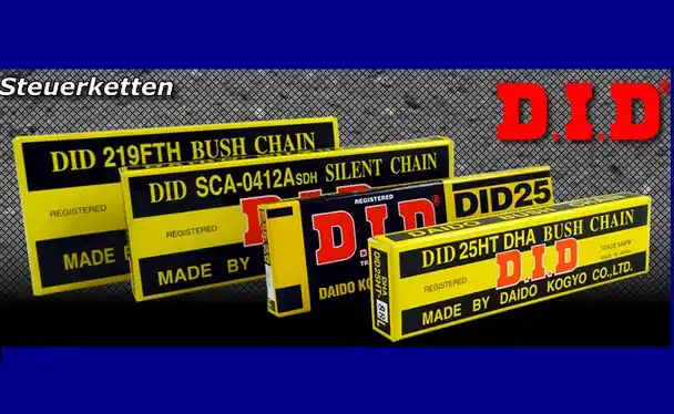 Wochenendangebot DID Steuerkette DID SCA-0412 SDH / SCA-0412A SV 128 Glieder Endlos