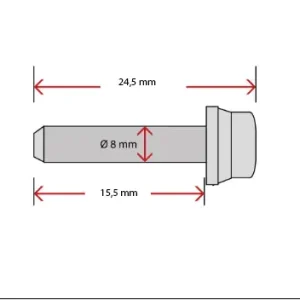 TRW Lucas Bremsscheibenschrauben-Satz vorn MSS126-3 (M8 x 1,25 x 15,5 x 24,50 mm) passend für Honda Preiswert