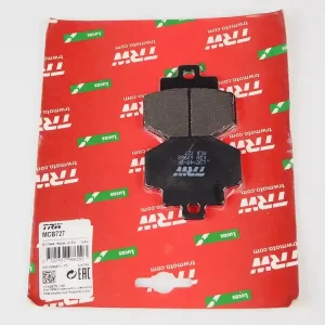 Bremsbelag hinten passend für Piaggio Vespa GTS 125 / GTS 300 i.e / Super TRW MCB727 Echt