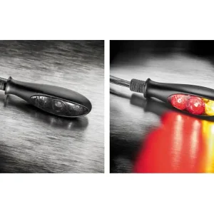Kellermann micro S DF Dark schwarz Paar Bremslicht / Rücklicht 163100 Solange Der Vorrat Reicht