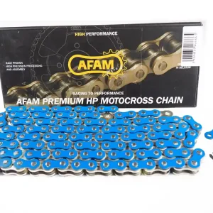 Afam Kette A520MX5 blau 120 Glieder Clipschloss Expressversand
