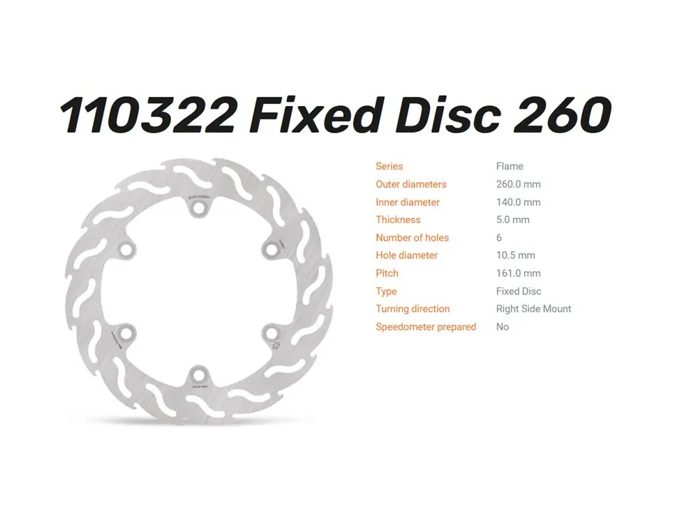 Moto-Master Bremsscheibe Flame hinten passend für Suzuki B-King / Hayabusa Mega-Angebot