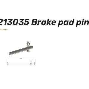 Sofort Bestellen Moto-Master Pin für Bremsbelag hinten / Brake Pad Pin