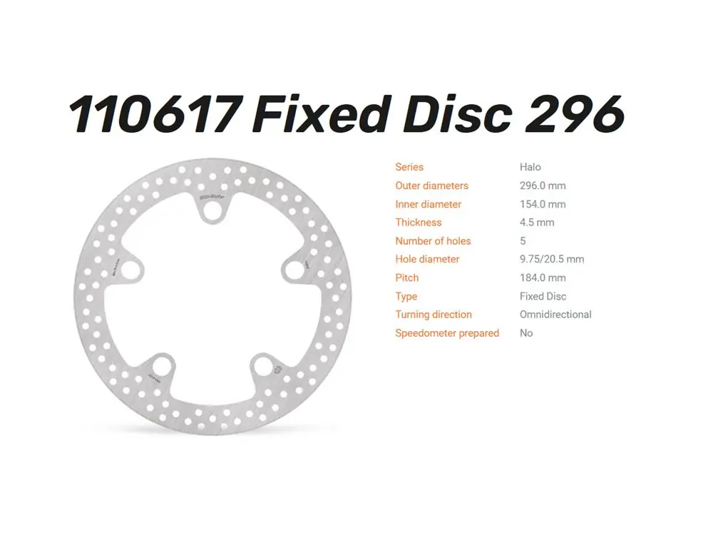 Moto-Master Bremsscheibe Halo hinten passend für Honda CB 1100 Gussrad / Speichenrad - 110618 Top-Preis