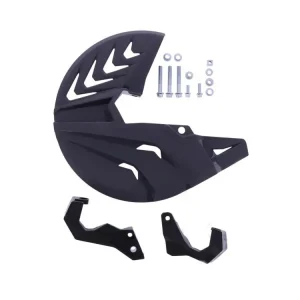 Begrenztes Angebot Bremsscheibenschutz mit Gabelprotektor unten passend für Kawasaki KX 250 4T (Bj.20-) KX 450 F (Bj.19