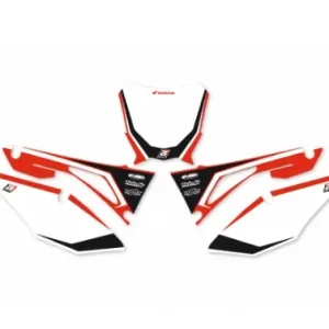 Startnummerfelder Aufkleber-Set von Black Bird Racing passend für Honda CRF 250 R / RX / LA ABS / RL Expressversand