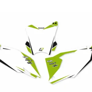 Startnummerfelder Aufkleber-Set von Black Bird Racing passend für Kawasaki KX 450 F, Baujahr: 2019 Sonderaktion