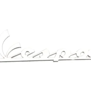 Markenware Dekor-Schriftzug Vespa chrom oder silber - Originalersatzteil