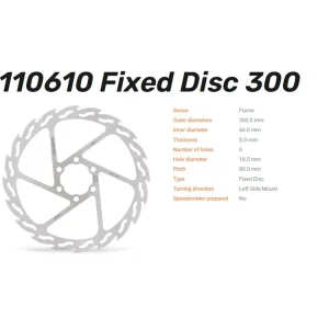 Solange Der Vorrat Reicht Moto-Master Bremsscheibe vorn Flame passend für KTM Duke 125 / RC 125 / 200 250 - 110610