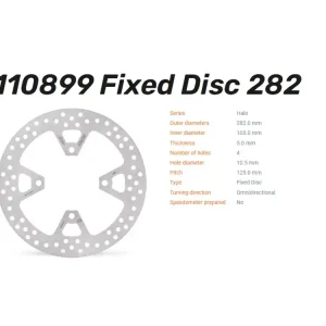 Moto-Master Bremsscheibe hinten Halo passend für Triumph Tiger 1200 - 110899 Must-Have