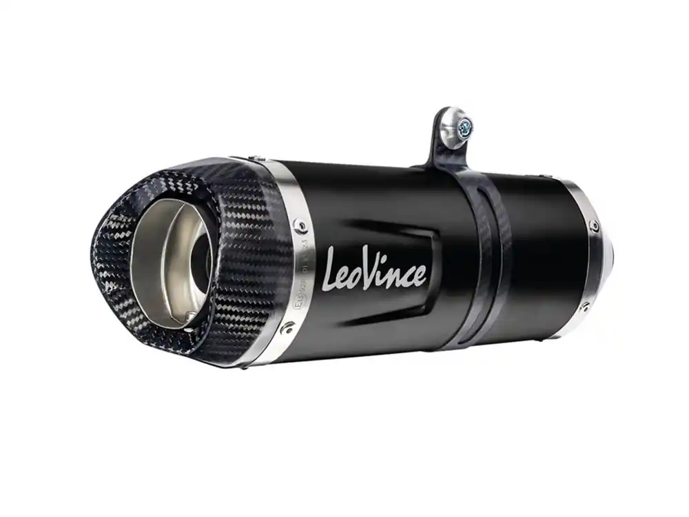 Wochenendangebot LeoVince Schalldämpfer SBK LV One EVO Black Edition - 14430EB mit EG-ABE