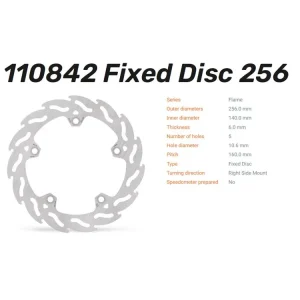 Sale Moto-Master Bremsscheibe Flame hinten passend für Honda CRF 1100 L Africa Twin - 110842