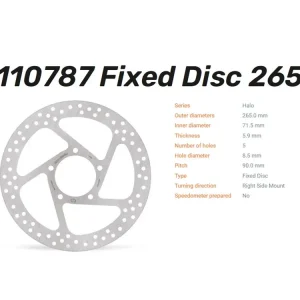 Moto-Master Bremsscheibe Halo hinten passend für Ducati Multistrada V4 / Destert X - 110787 Preis Gesenkt